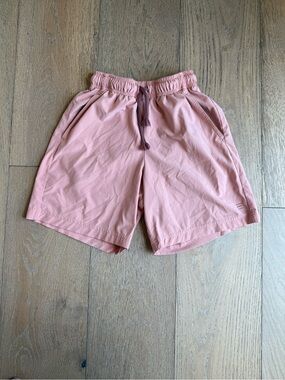 Free Fly Apparel Pink Drawstring Kids Shorts 10-12yr